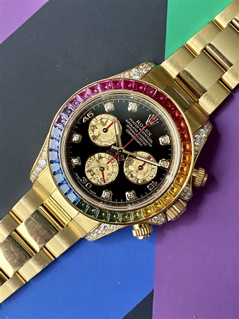 how much is the rolex rainbow daytona|rolex rainbow 2021 price.